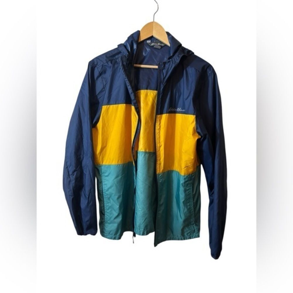 Eddie Bauer wind jacket small color block
